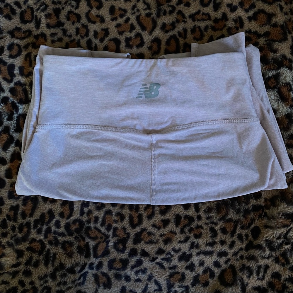 New balance pink leggings, size small, like new